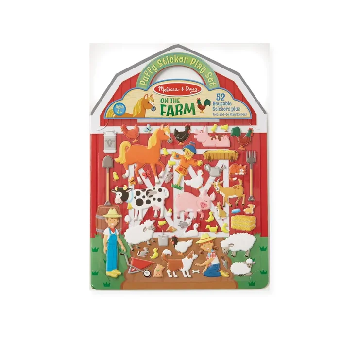Puffy Sticker Play Set – On the Farm