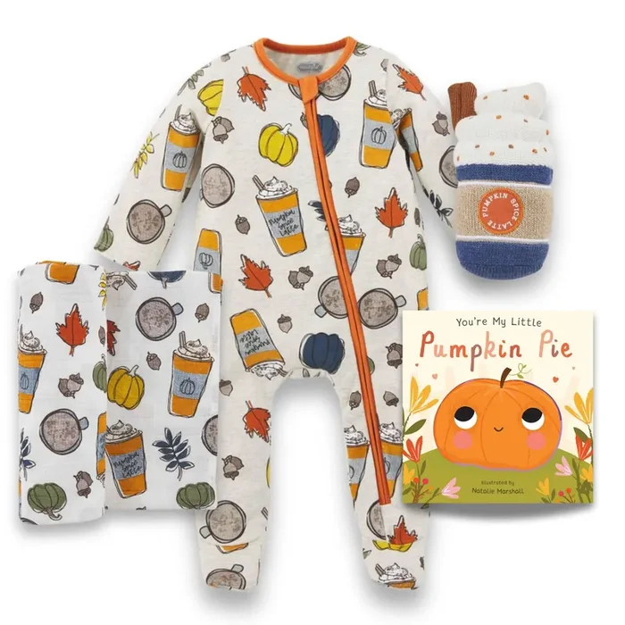 Pumpkin Spice Fall Baby Gift Set