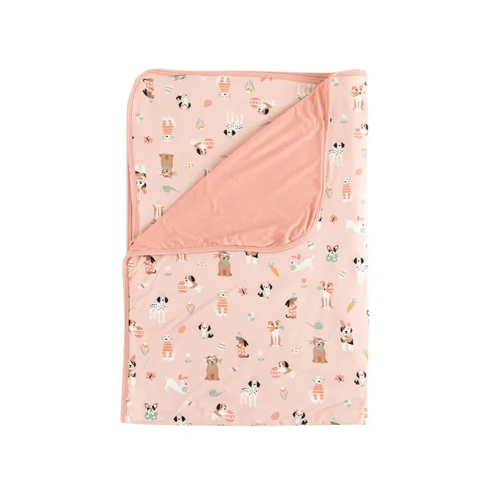 Puppy Egg Hunt (dream Blanket) – Pink
