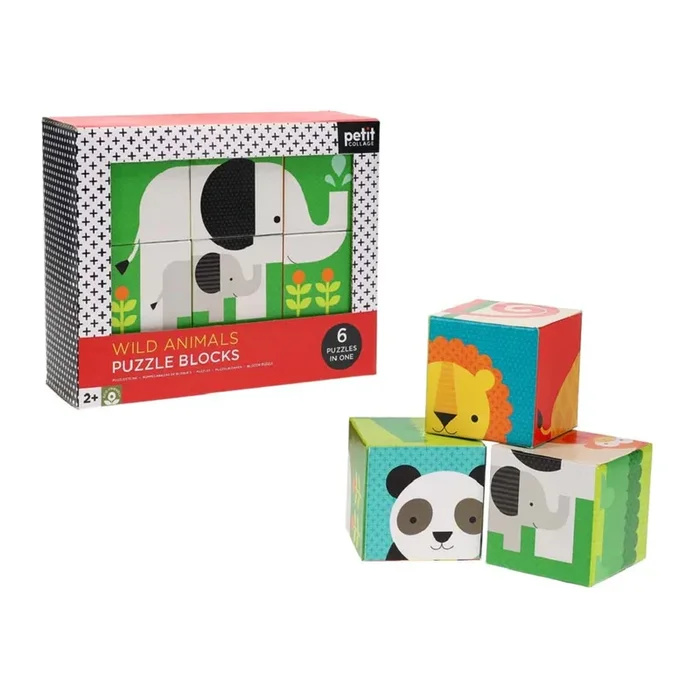 Puzzle Blocks – Wild Animals