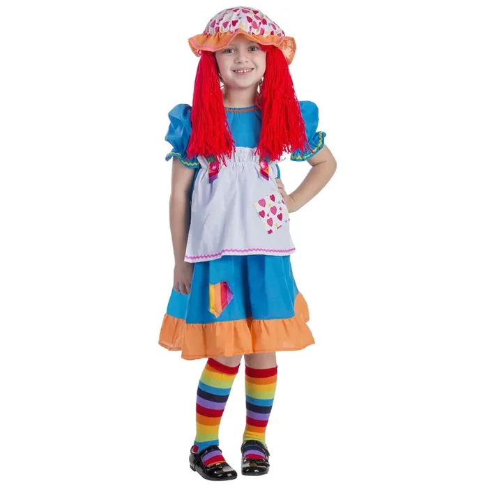 Rainbow Rag Doll Costume – Kids