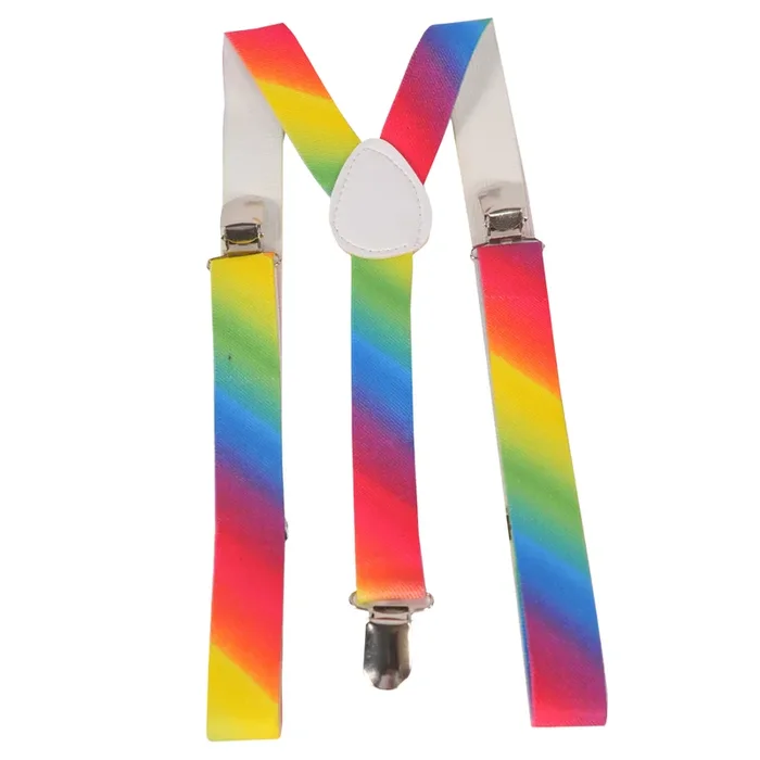 Rainbow Suspenders – Wide