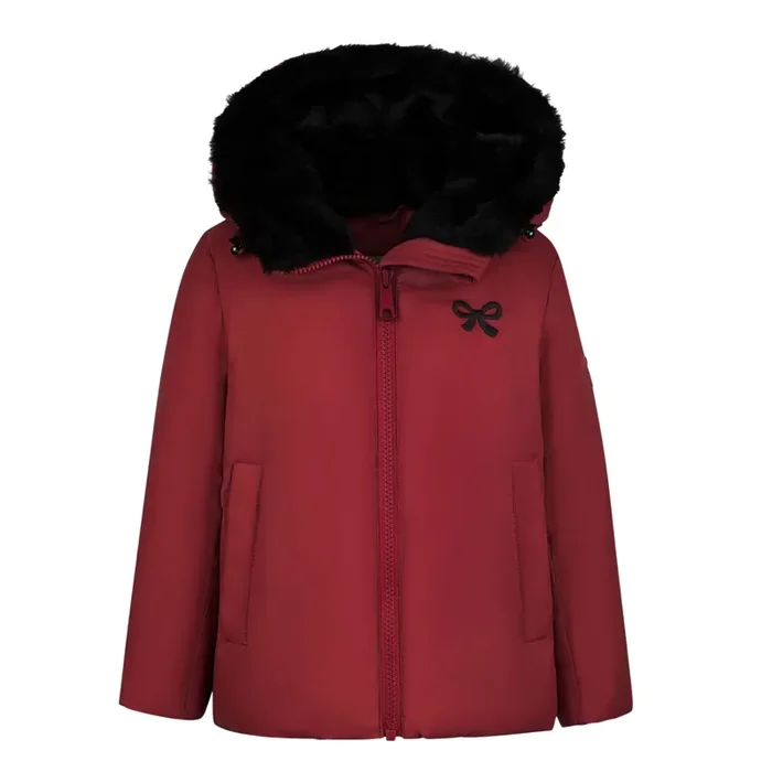 Raygo Red Embroidered Bow Jacket