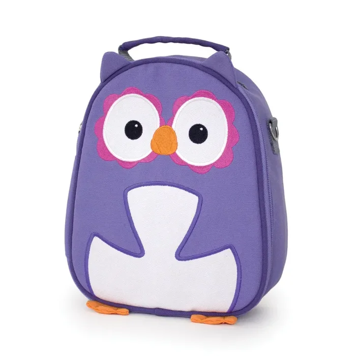 Recycled Fabric Lunch Pack – Purple Owl