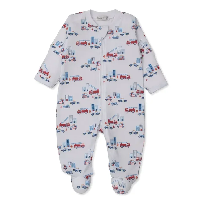 Rescue Raid Footie W/Zip