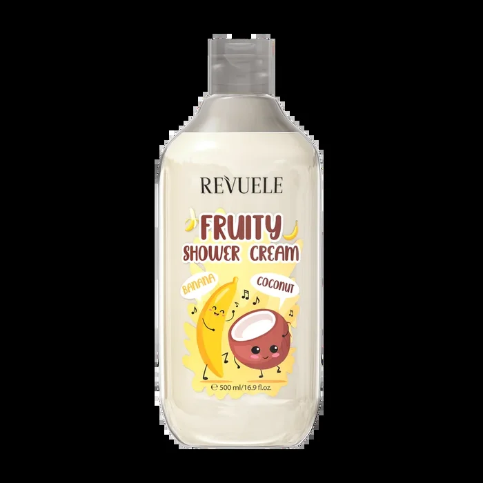 REVUELE FRUITY SHOWER CREAM Banana & Coconut-500ml