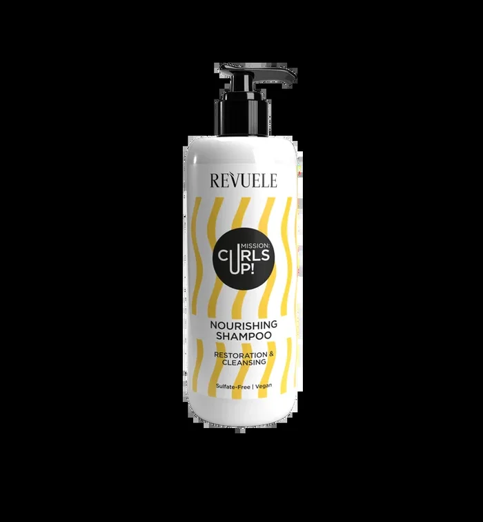 REVUELE Mission: Curls up! Nourishing Shampoo-400ml