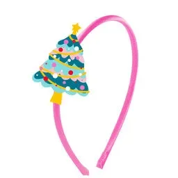 Rhinestone Christmas Tree Headband