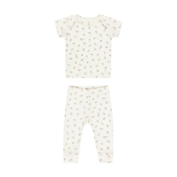 Ribbed Short Sleeve Tee + Legging Set – Fleur