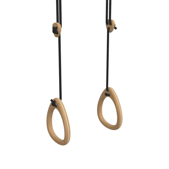 Rings – Oak – Black