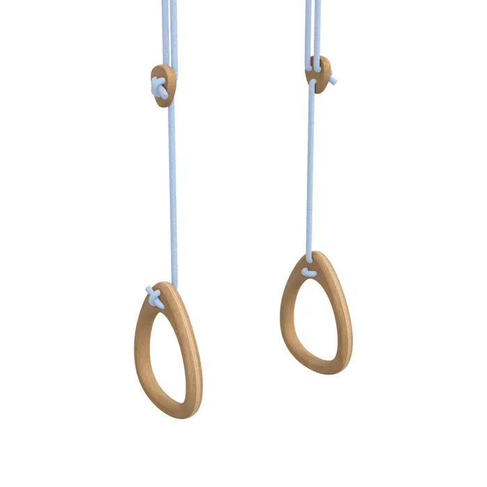 Rings – Oak – Blue