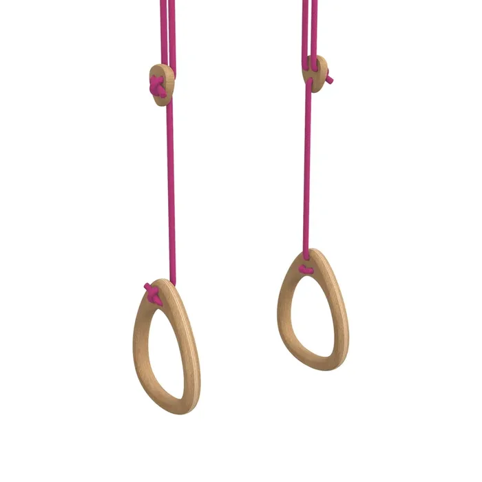 Rings – Oak – Fuchsia