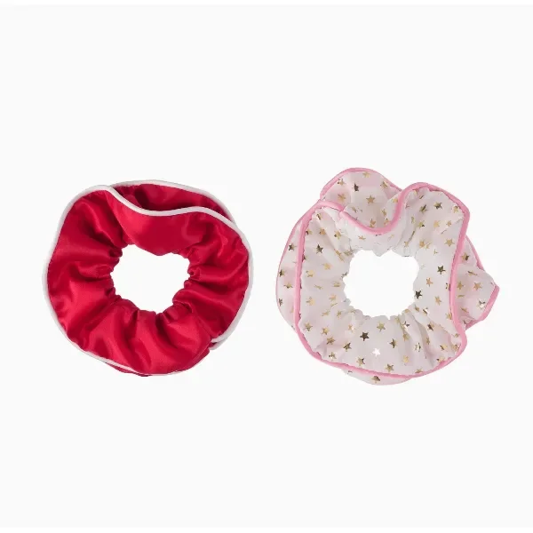 Rockahula Festive Double Ruffle Scrunchies
