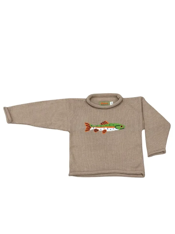 Roll Neck Sweater – Trout