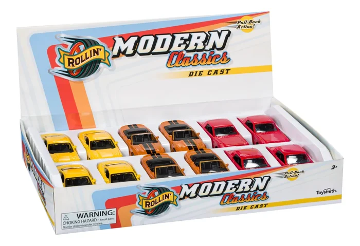 Rollin’ Ford Mustang Assortment-Toy Car, Die Cast