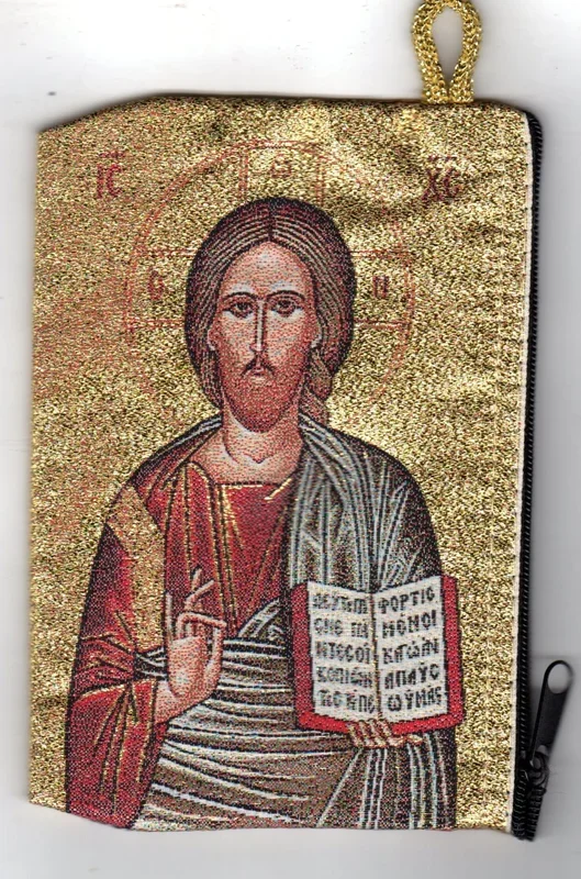 Rosary Purse – Christ the Teacher 14.5×9.5cm