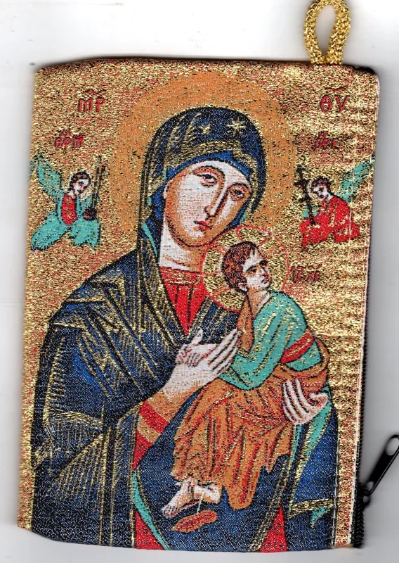 Rosary Purse – Our Lady of Perpetual Help 14.5×9.5mm