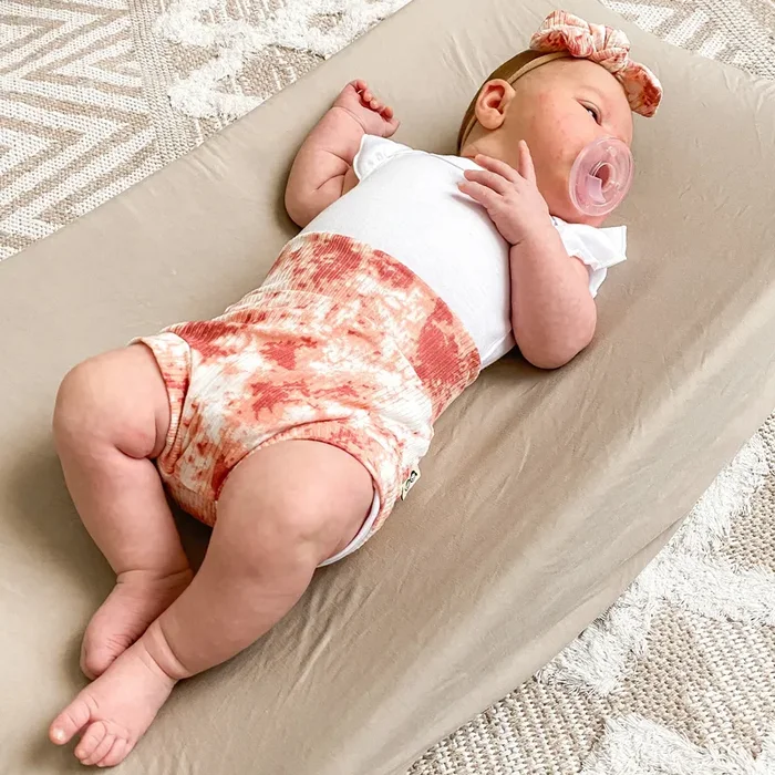Rose Tie Dye Ribbed Bummies