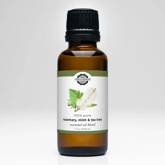 Rosemary, Mint & Tea Tree Essential Oil Blend