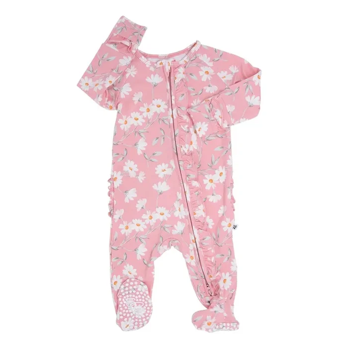 Ruffle Footie – Daisy
