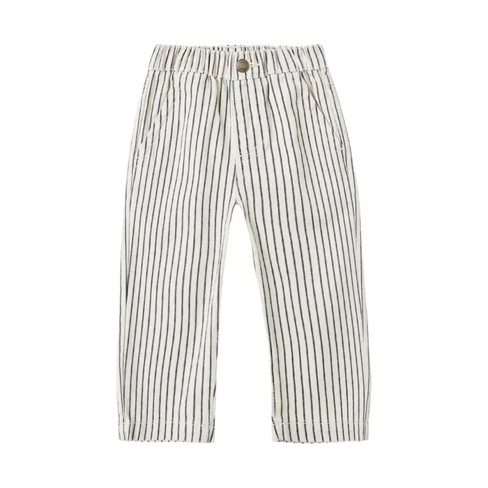 Rylee + Cru Baggy Pant – Navy Pinstripe
