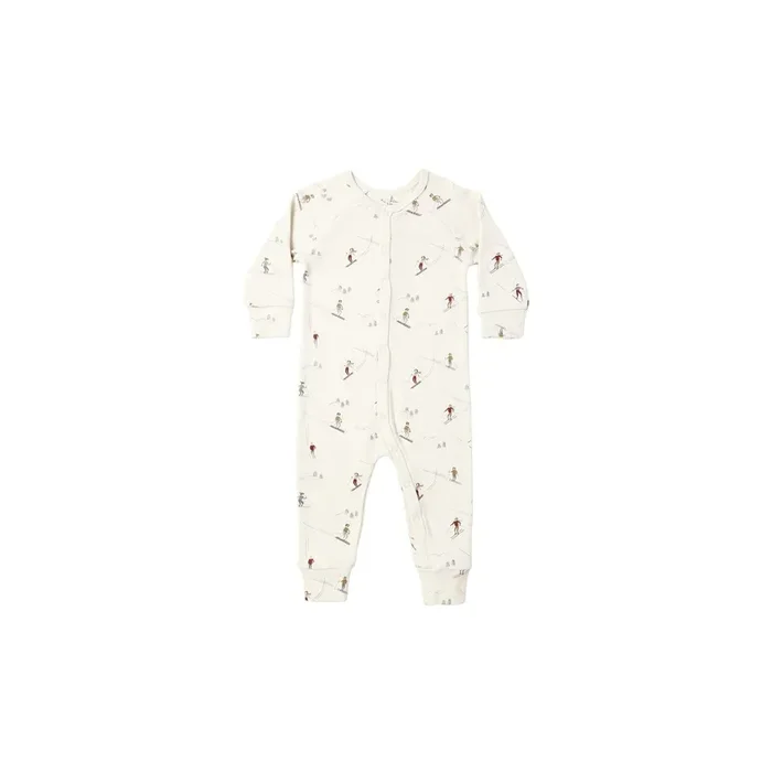 Rylee + Cru Organic Long John Pajamas – Skiers