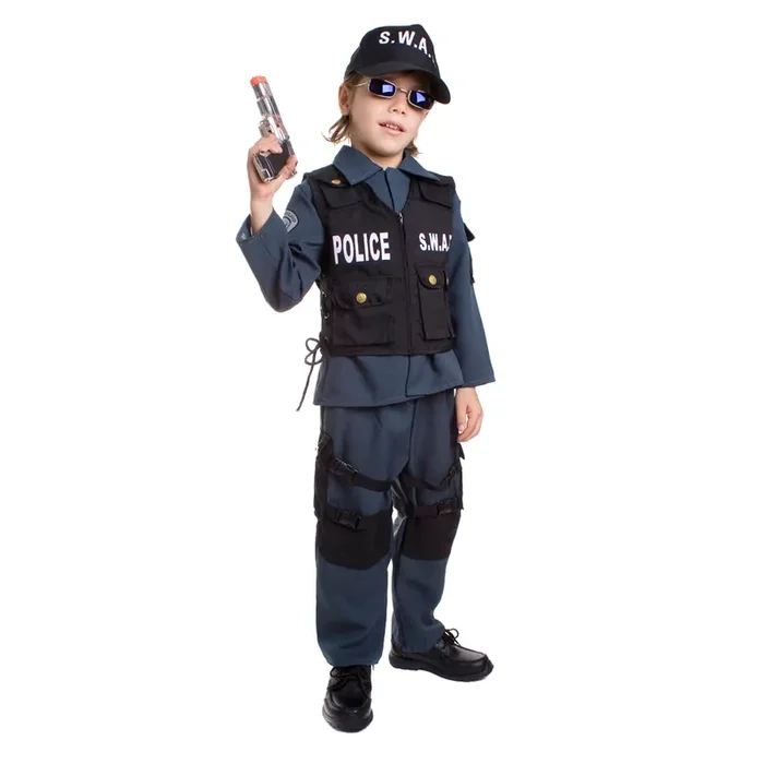 S.w.a.t. Police Officer Costume – Kids