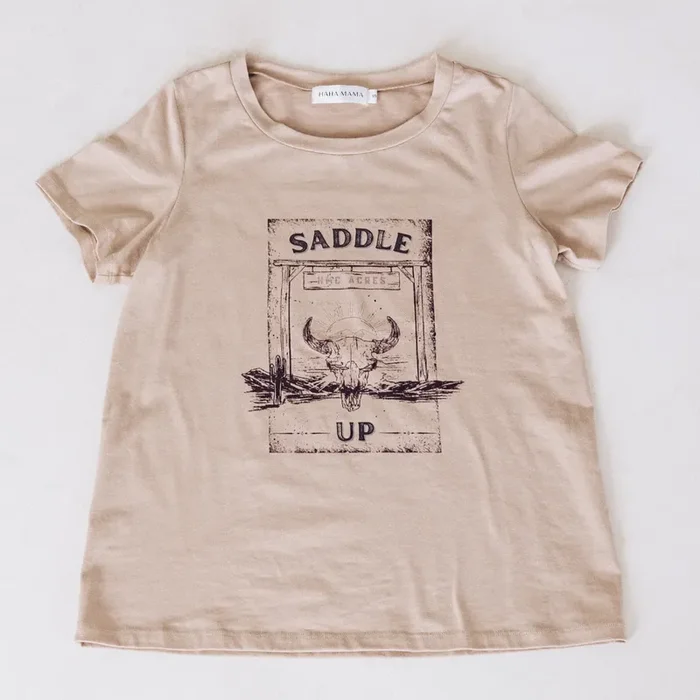 Saddle Up T-shirt- Women’s