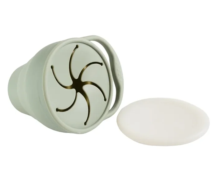 Sage Collapsible Snack Cup