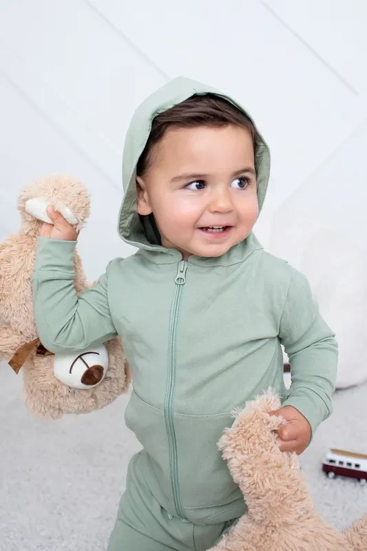 Sage Zipper Hoodie