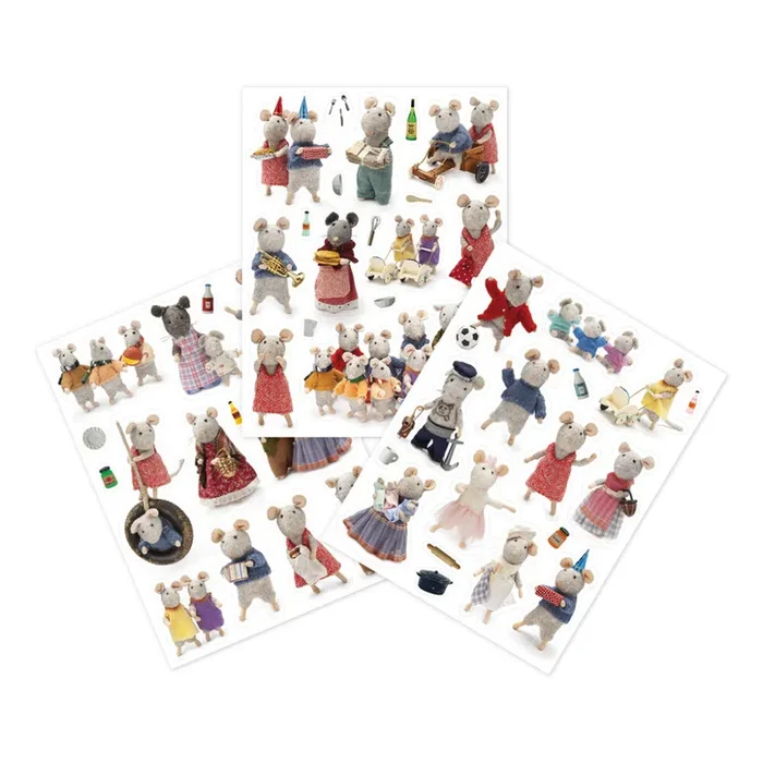 Sam & Julia – DIY Mouse Mansion Stickersheets