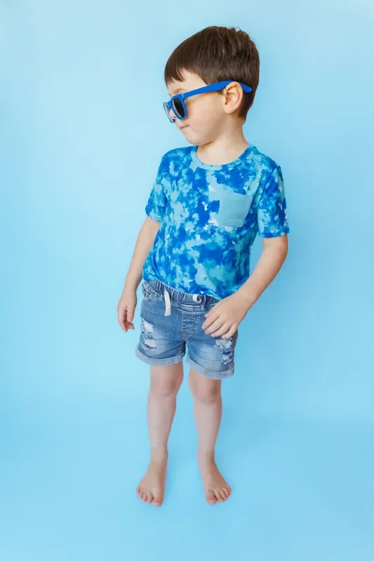 Sapphire Seas Dream Pocket Tee