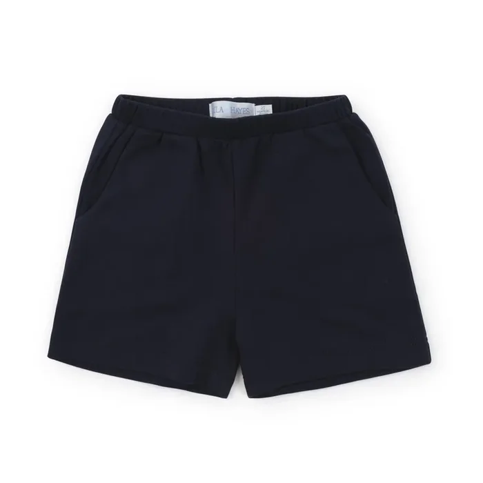 Sawyer Boys’ Pima Cotton Play Shorts – Navy
