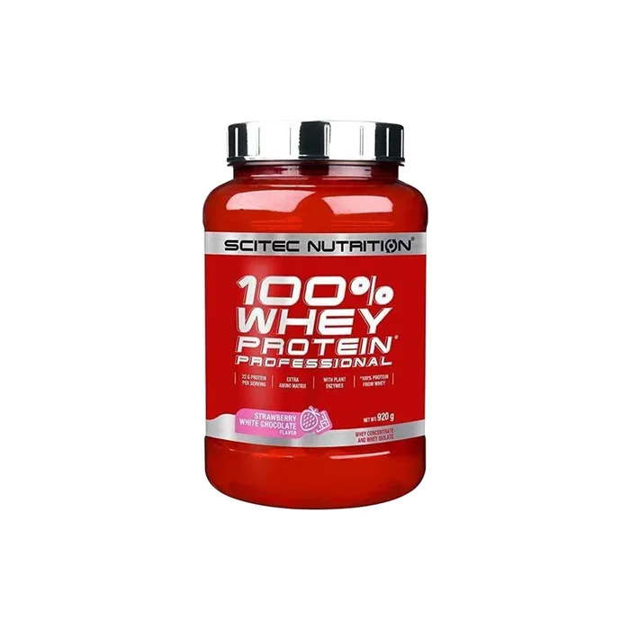 Scitec Nutrition 100% Whey protein Strawberry White Chocolate Flavoured 920g