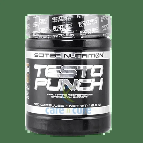 Scitec Nutrition Testo Punch Cap 120 Pieces