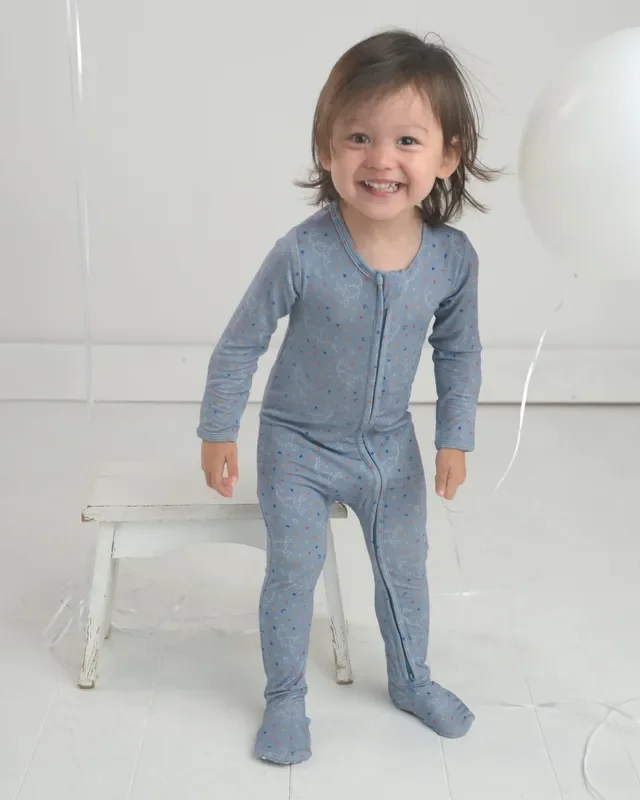 Scorpio Bamboo Zipper Footie