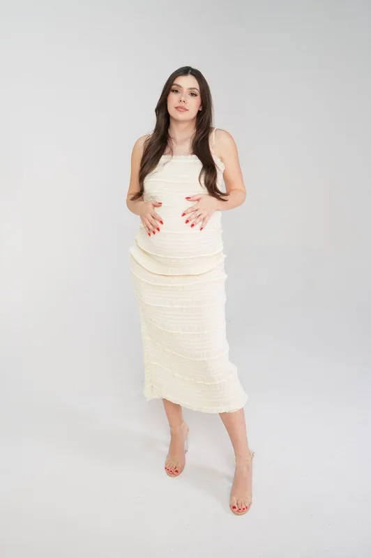 Selah Maternity and Nursing Dress