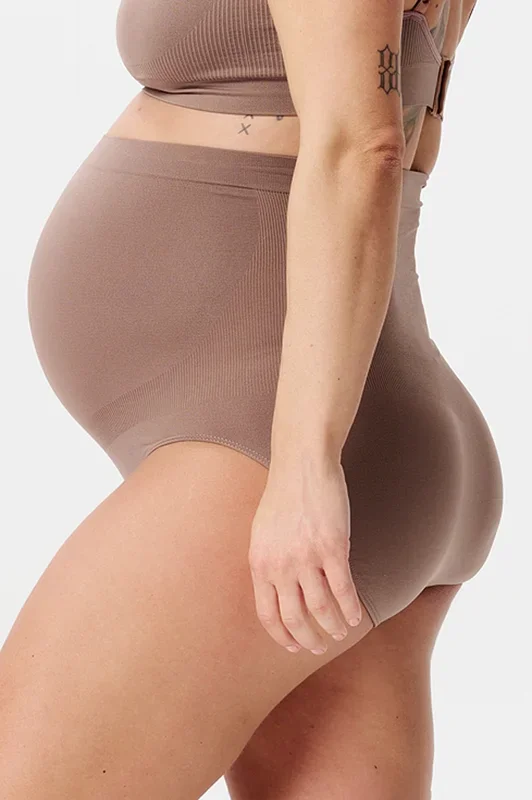 Sensil Seamless maternity briefs taupe