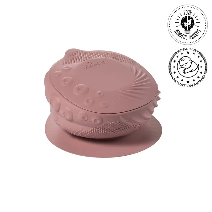 Sensory Baby Bowl – Raspberry