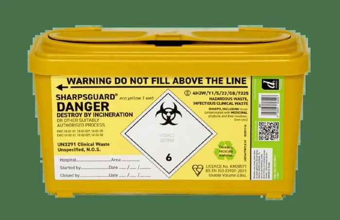 Sharps bin