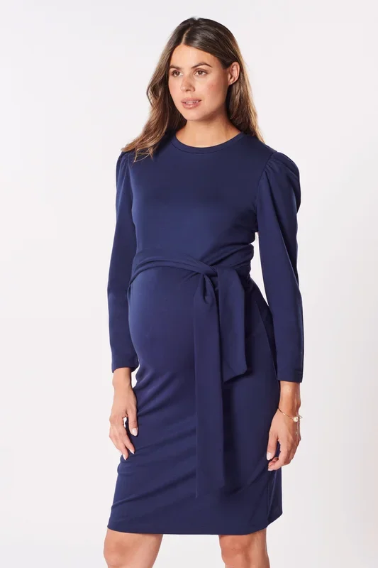 Sheath maternity dress made from Ecovero