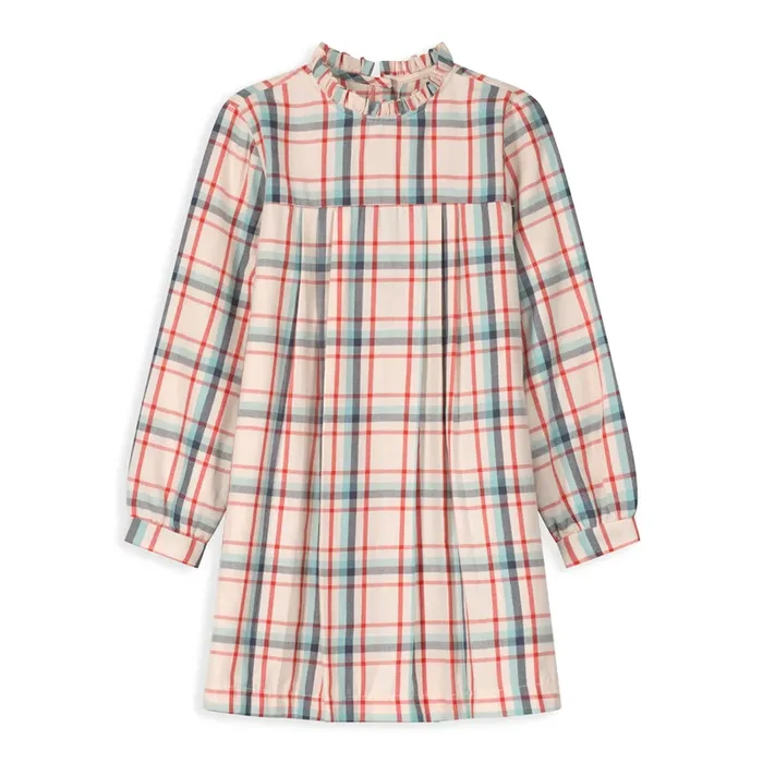 Shelby Dress- Baker Plaid