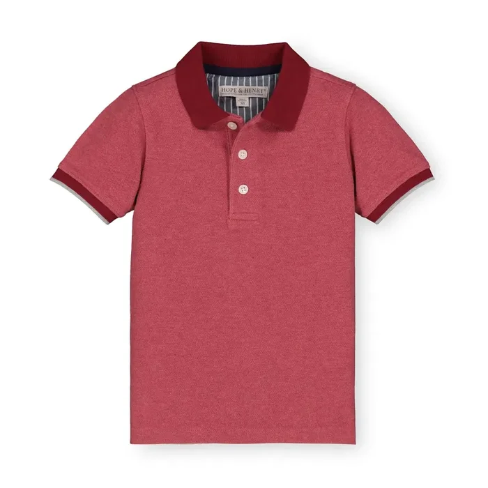 Short Sleeve Pique Polo