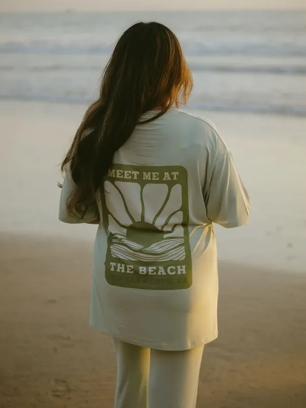 Short Sleeve Women’s Bamboo Lounge Set | Meet Me At The Beach