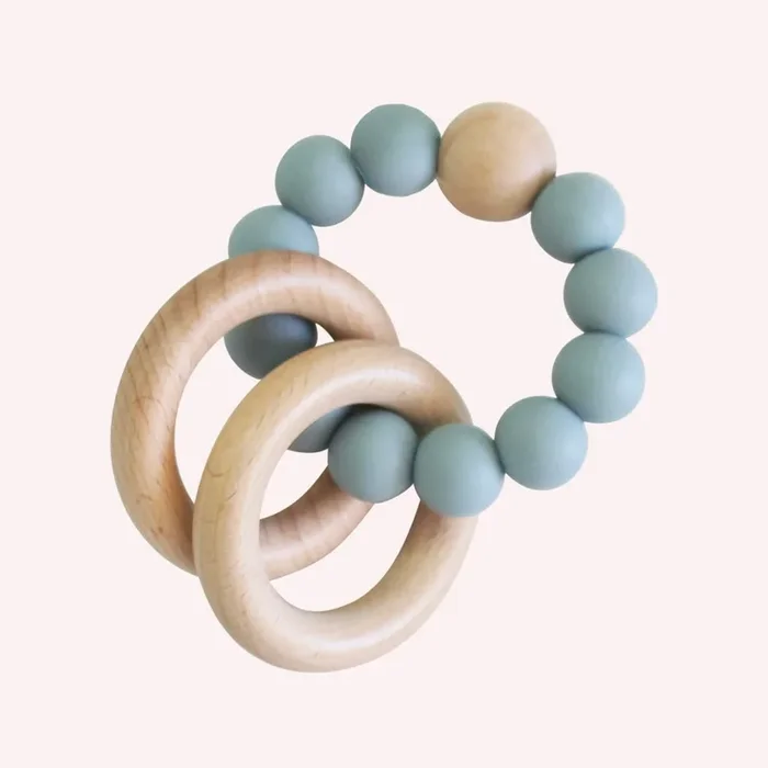 Silicone & Beechwood Teether – Ether