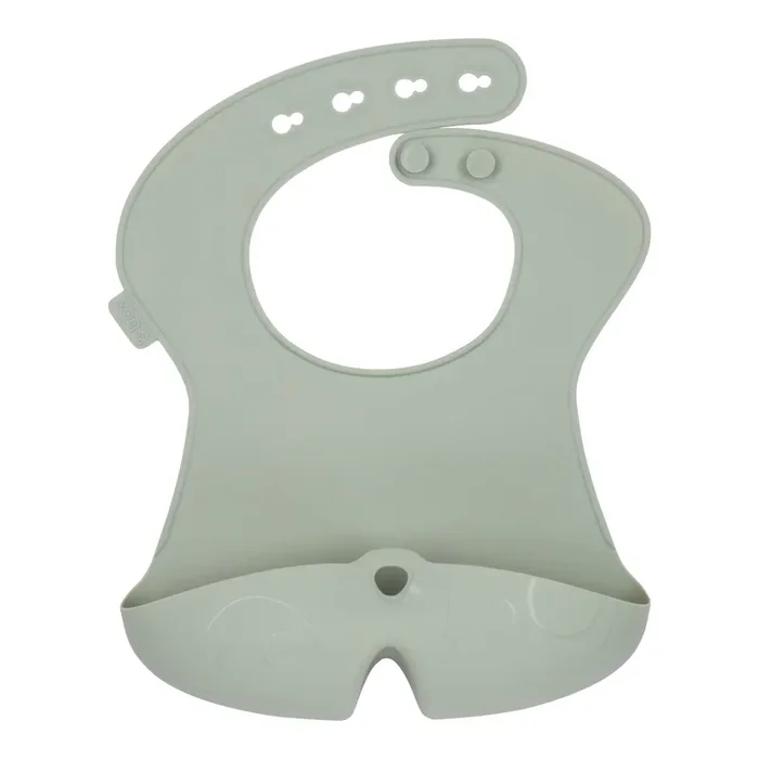 Silicone Bib – Sage