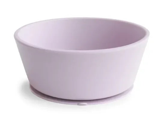 Silicone Suction Bowl | Soft Lilac