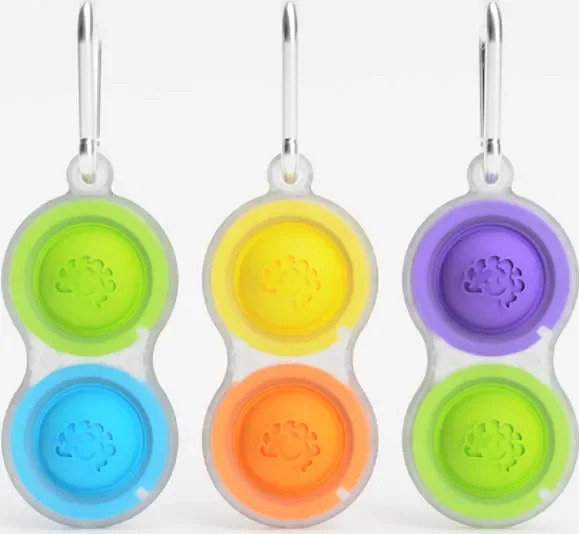 Simpl Dimpl Clear – assorted colors in clear frame