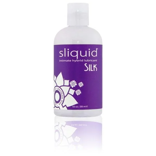 Sliquid Silk Hybrid Water-based with Silicone Intimate Lubricant (255ml)