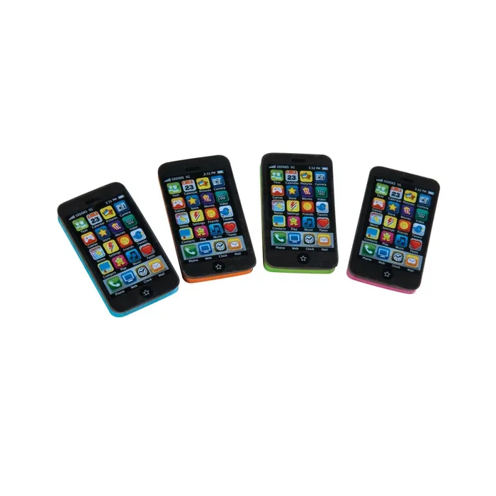 Smart Phone Erasers – 24 Per Display